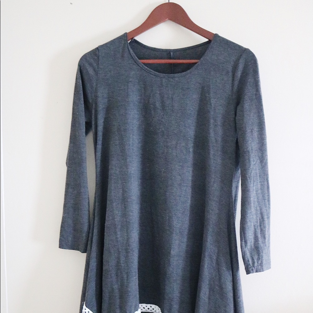 Gray dress